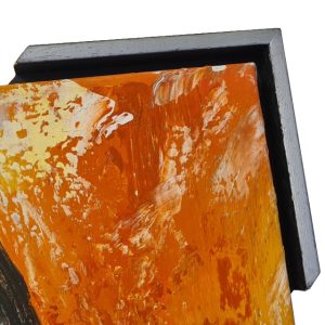 Float Frame Satin Black / Silver Top Float Frame Satin Black / Silver Top