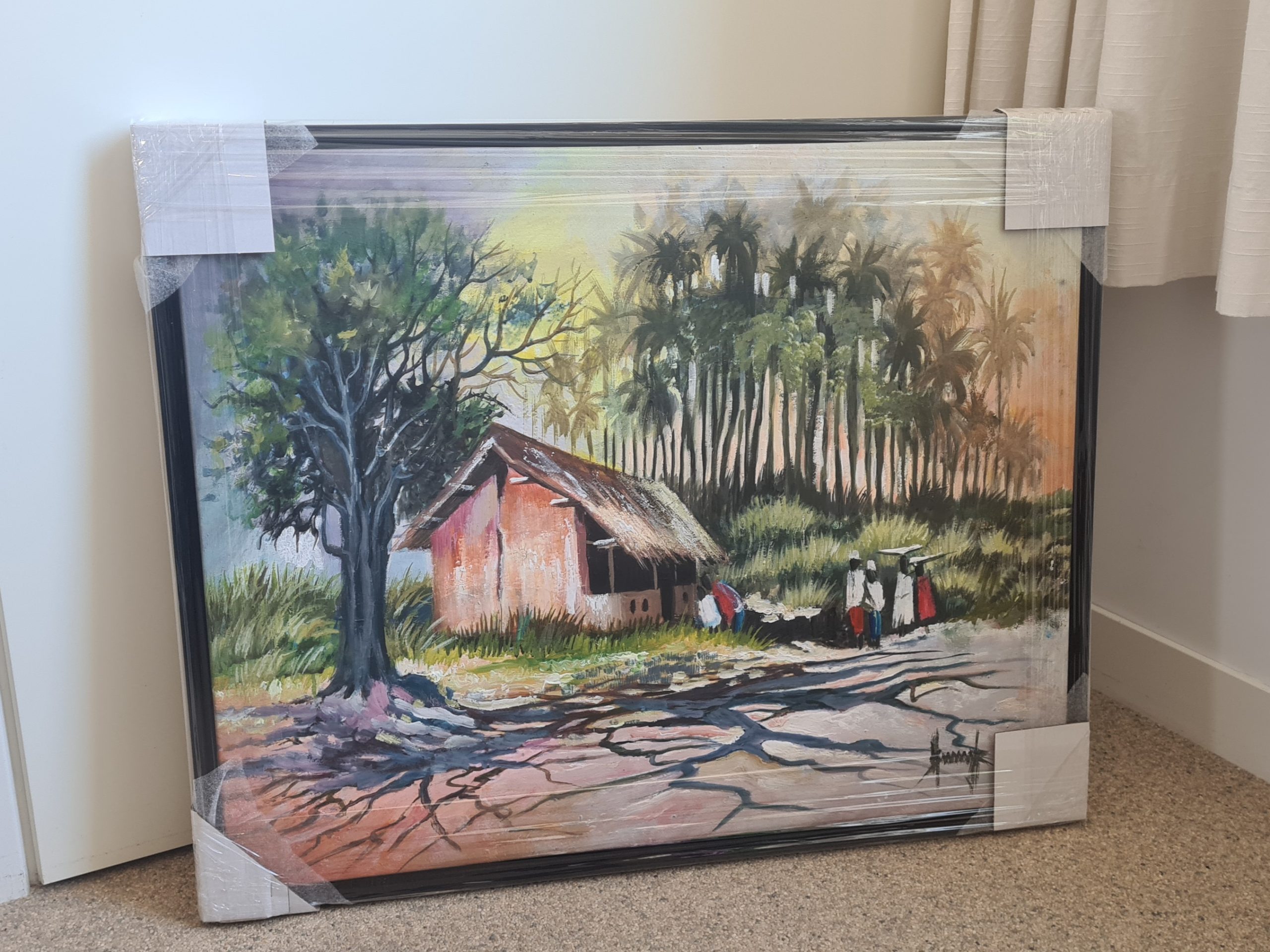 Old Mill Framed